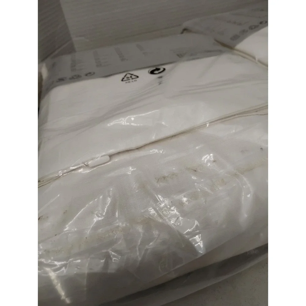 Ikea RITVA Curtains w Tie-Backs 57x118 